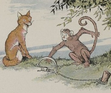 THE FOX AND THE MONKEY