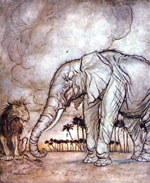 THE LION, JUPITER, AND THE ELEPHANT