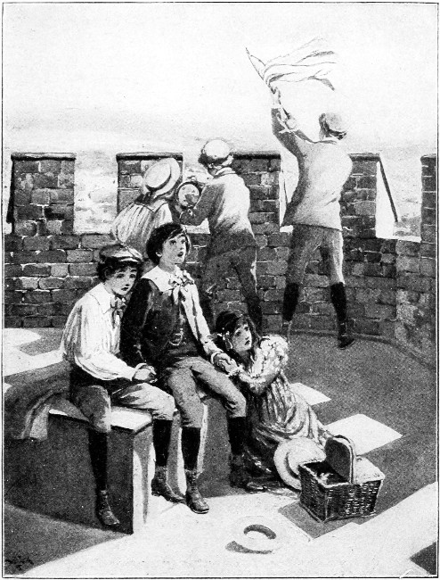 "DENNY HELD ALICE'S AND NOeL'S HANDS"