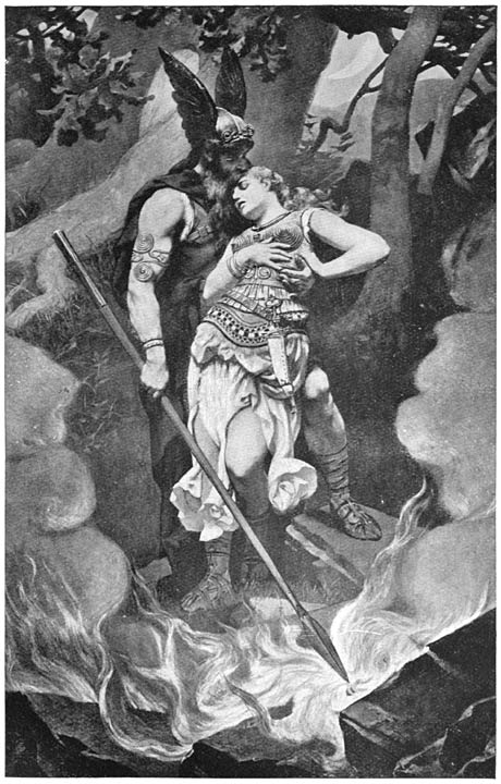 Odin and Brunhild